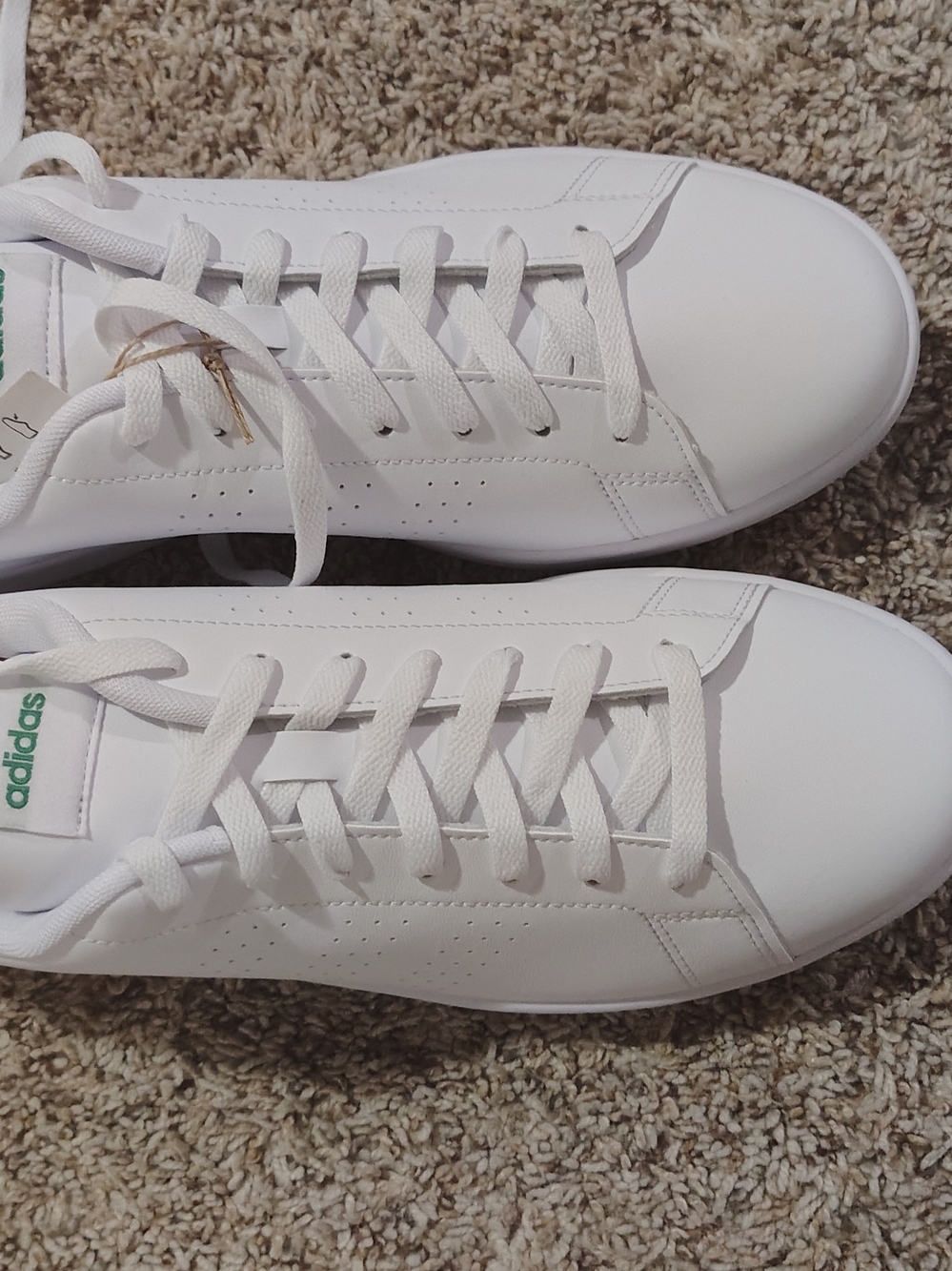 Adidas White Low-Top Sneakers